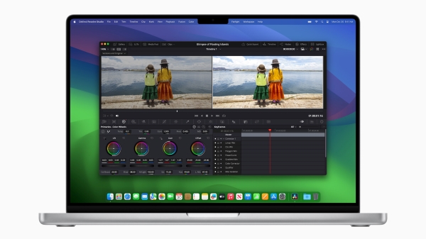 MacBook Pro M3 chỉnh sửa video, dựng phim mượt mà